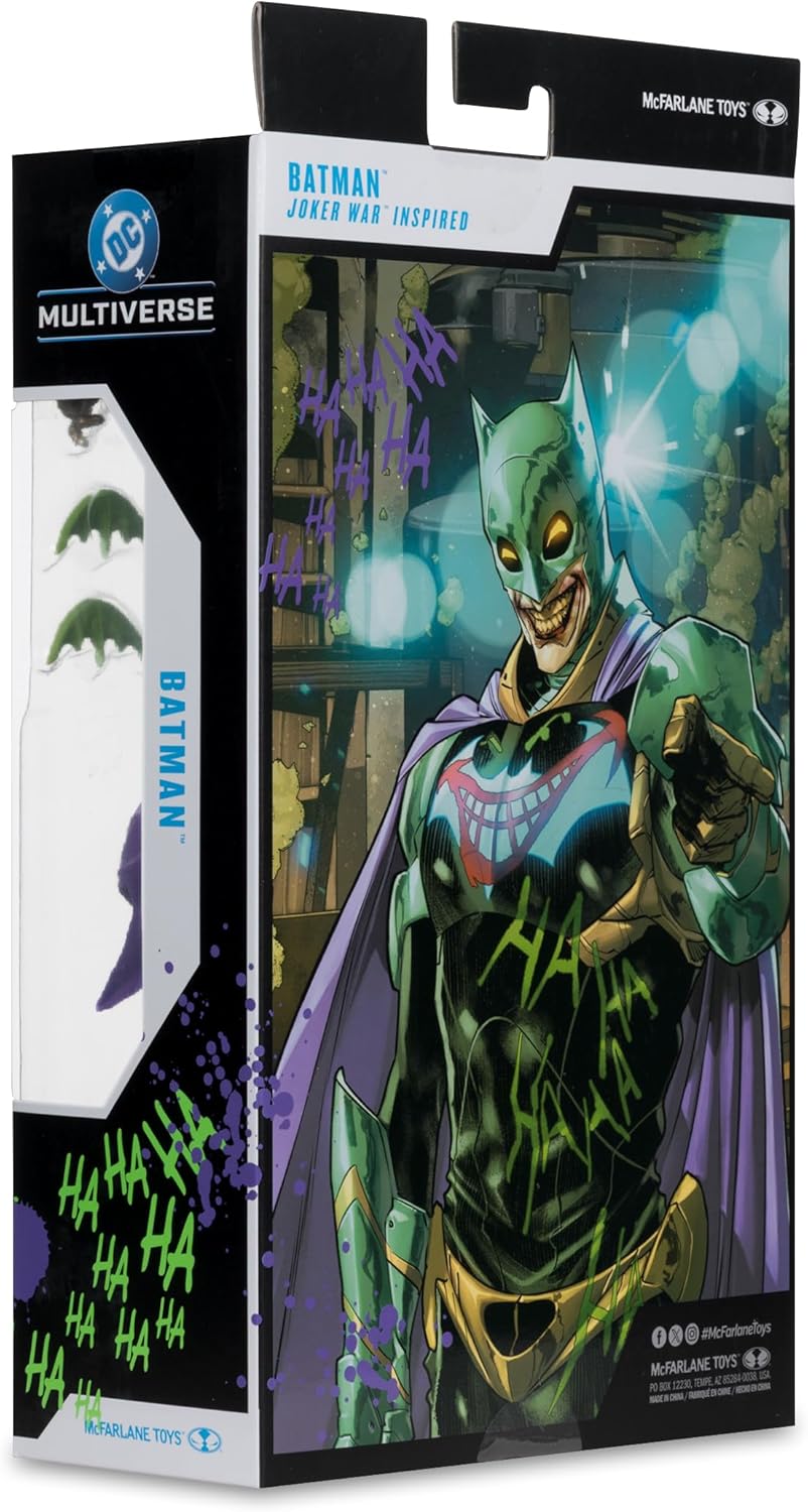 DC Multiverse Action Figure Batman (Joker War) (Jokerized) (Gold Label) 18 cm