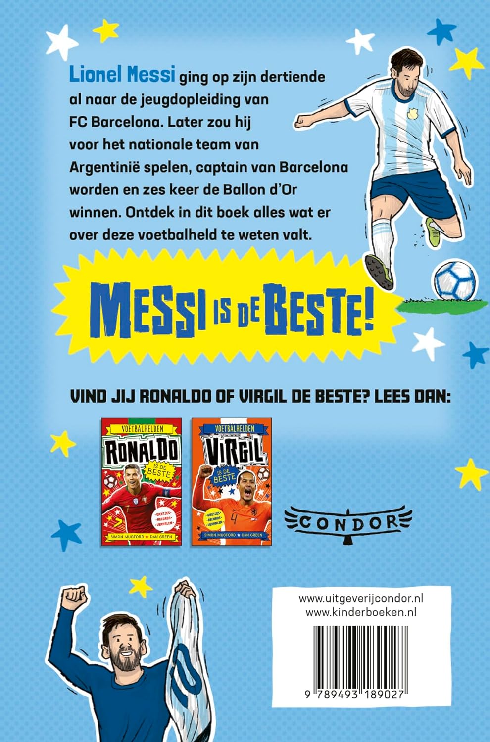 WPG Uitgevers - Messi is de Beste Weetjes Stripboek