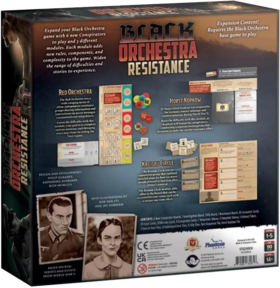 Black Orchestra Resistance Expansion