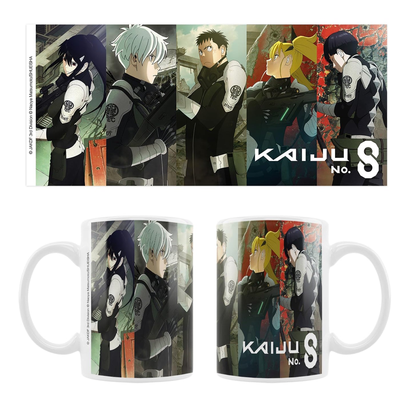 Crunchyroll - Kaiju No.8-1 - Mug - 320 ml - Original & Licensed