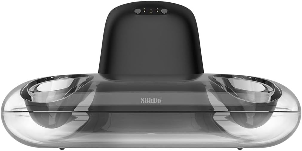 8BitDo Dual Charging Dock For Xbox Wireless Controllers Black. EU PLUG POWER ADAPTER, BATTERIES INCLUDED