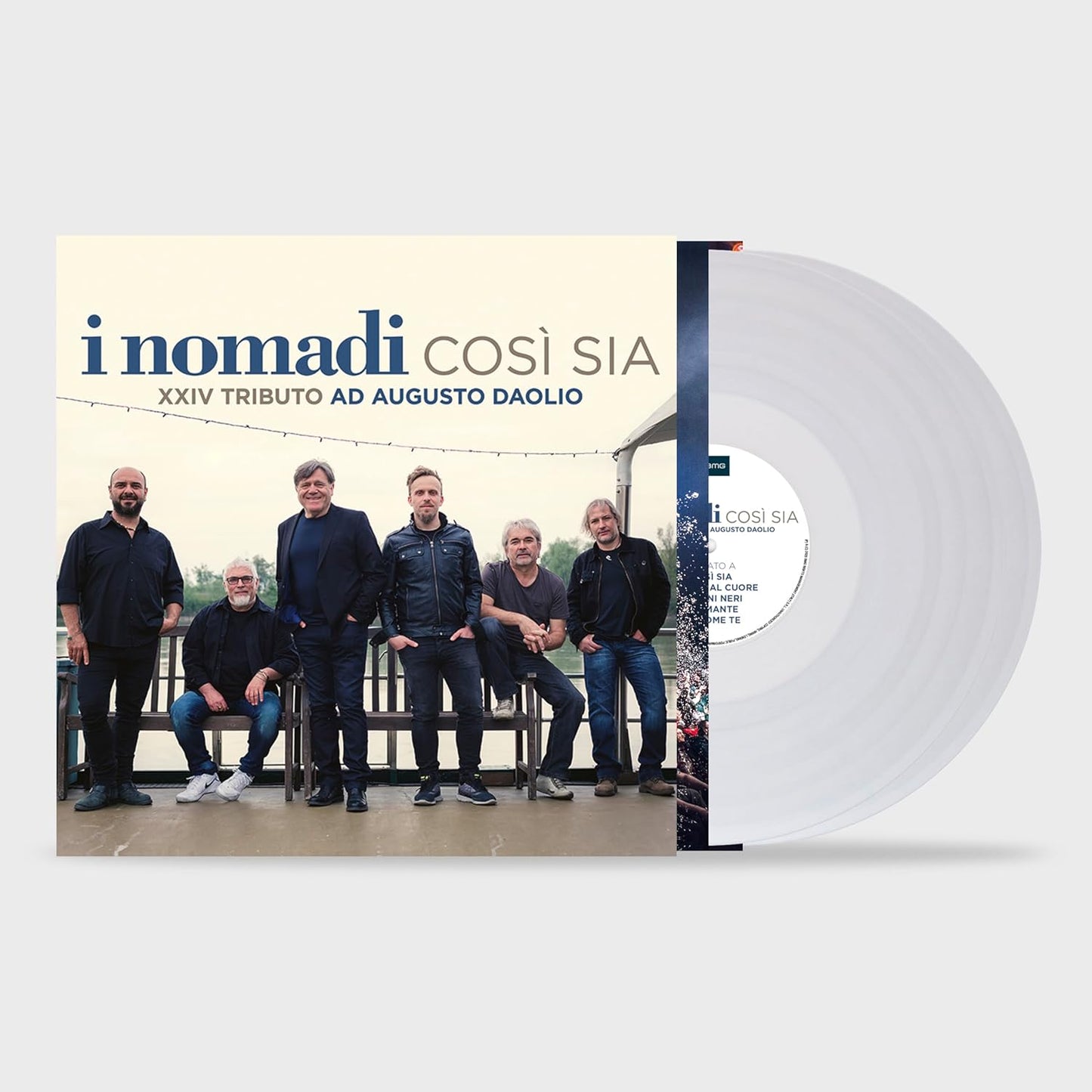 Così sia (XXIV Tributo ad Augusto Daolio) vinile trasparente