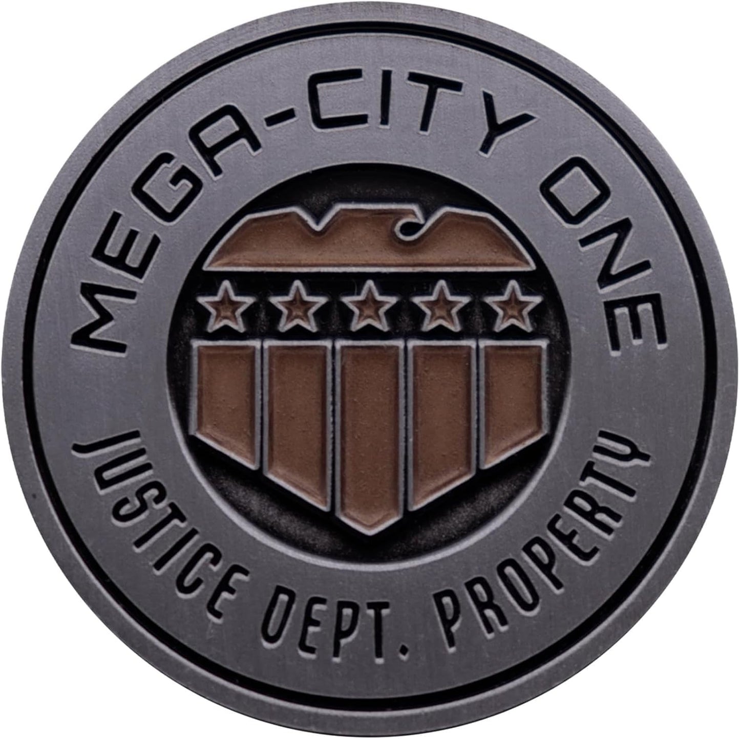 FaNaTtik 2000 AD Judge Dredd Mega-City One Collectible Coin - Limited Edition - Individually Numbered
