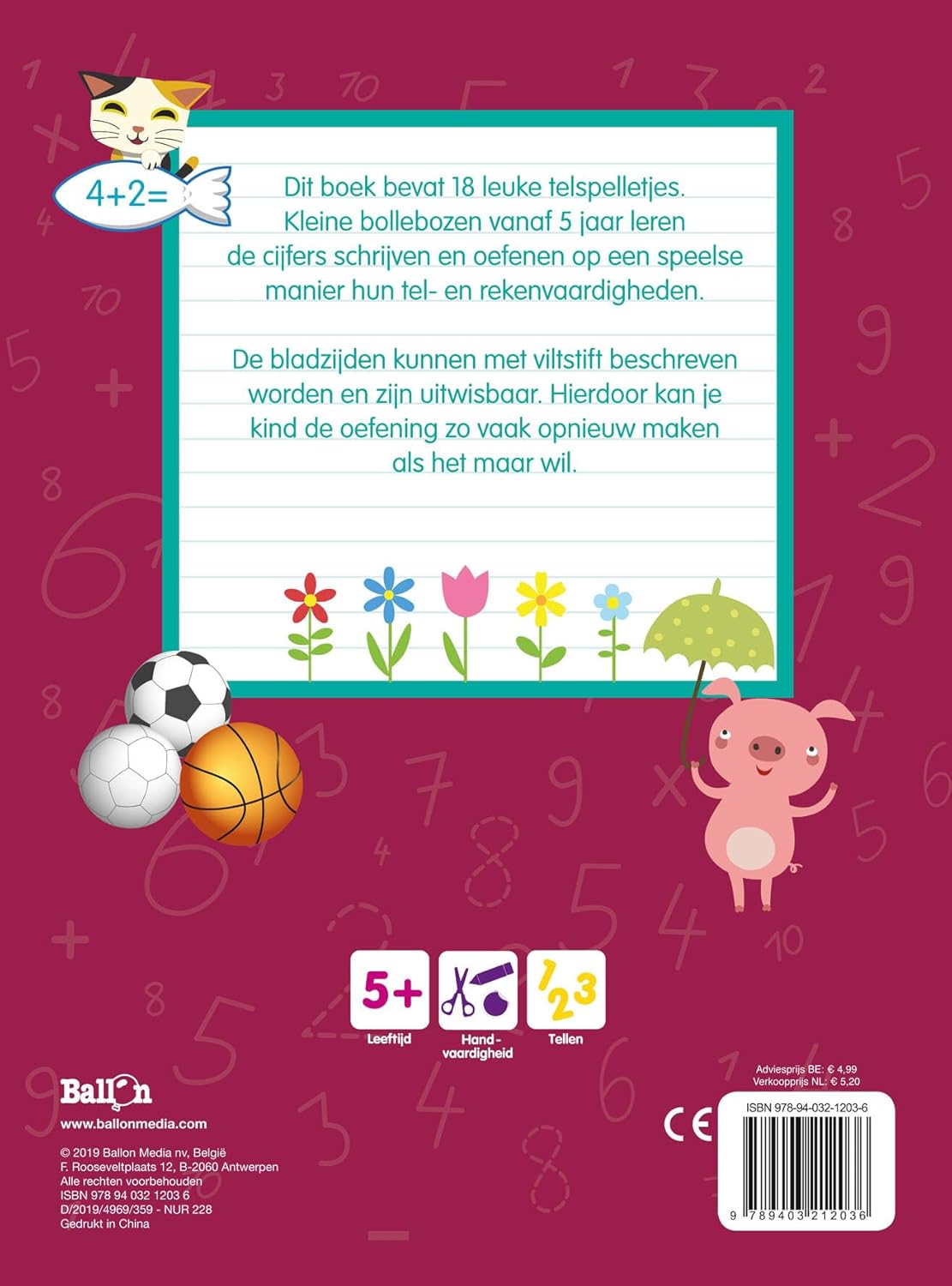 Standaard Uitgeverij - Telspelletjes 5+