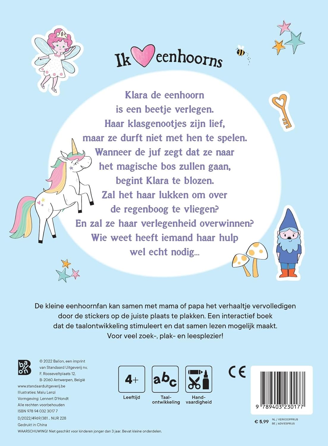 De verlegen eenhoorn