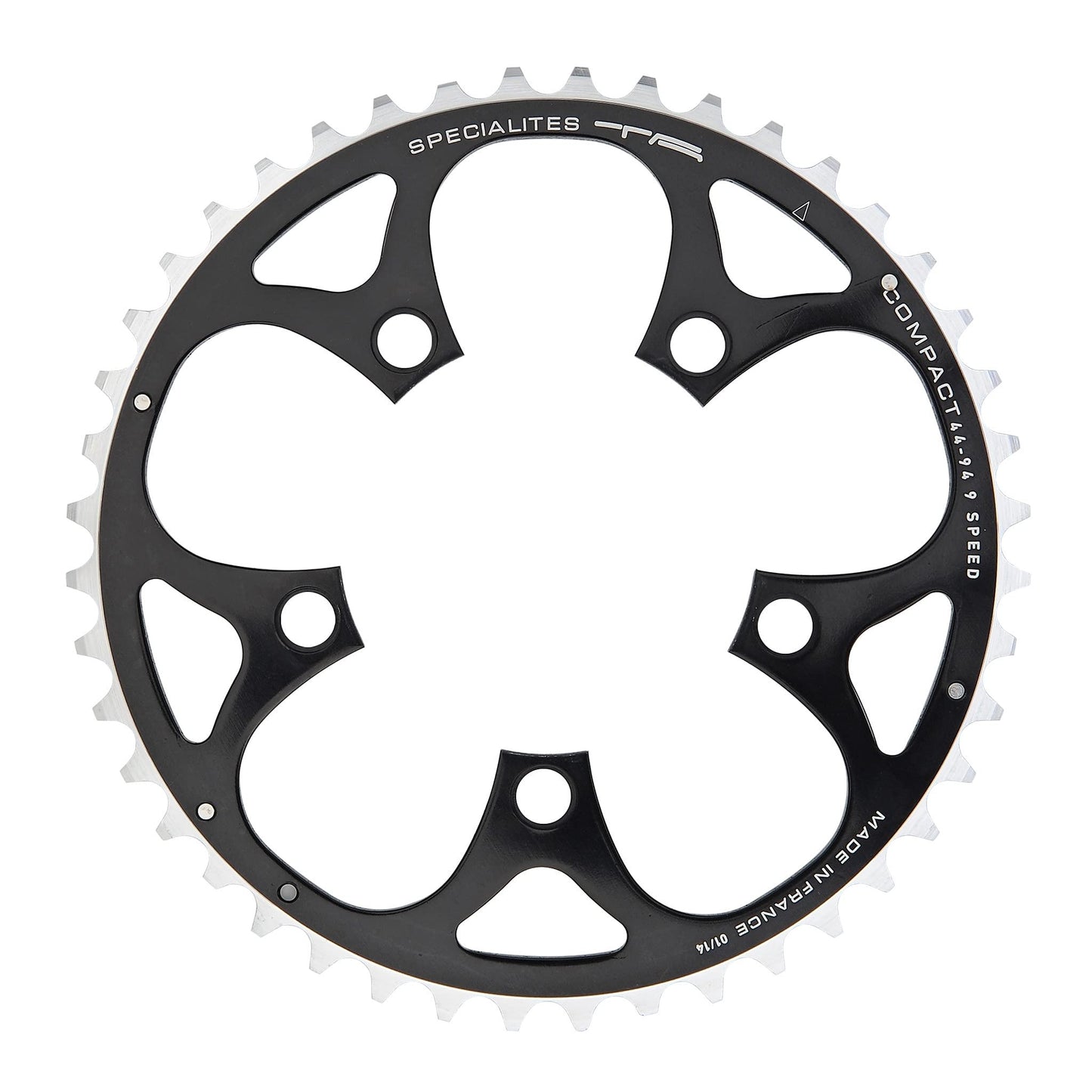 TA Specialities Compact Speed Chainring, Silver