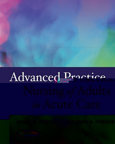 Advanced Practice In Nursing Of Adults In Acute Care