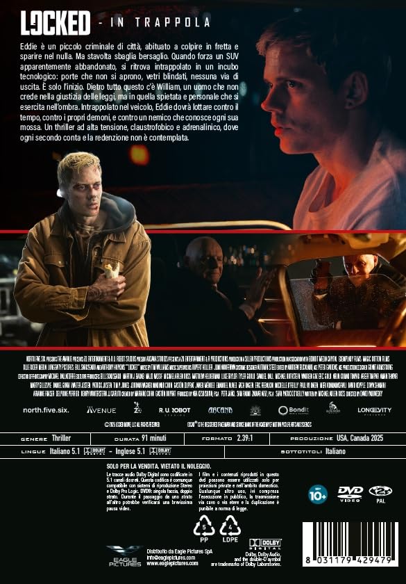 Locked - In Trappola - Dvd