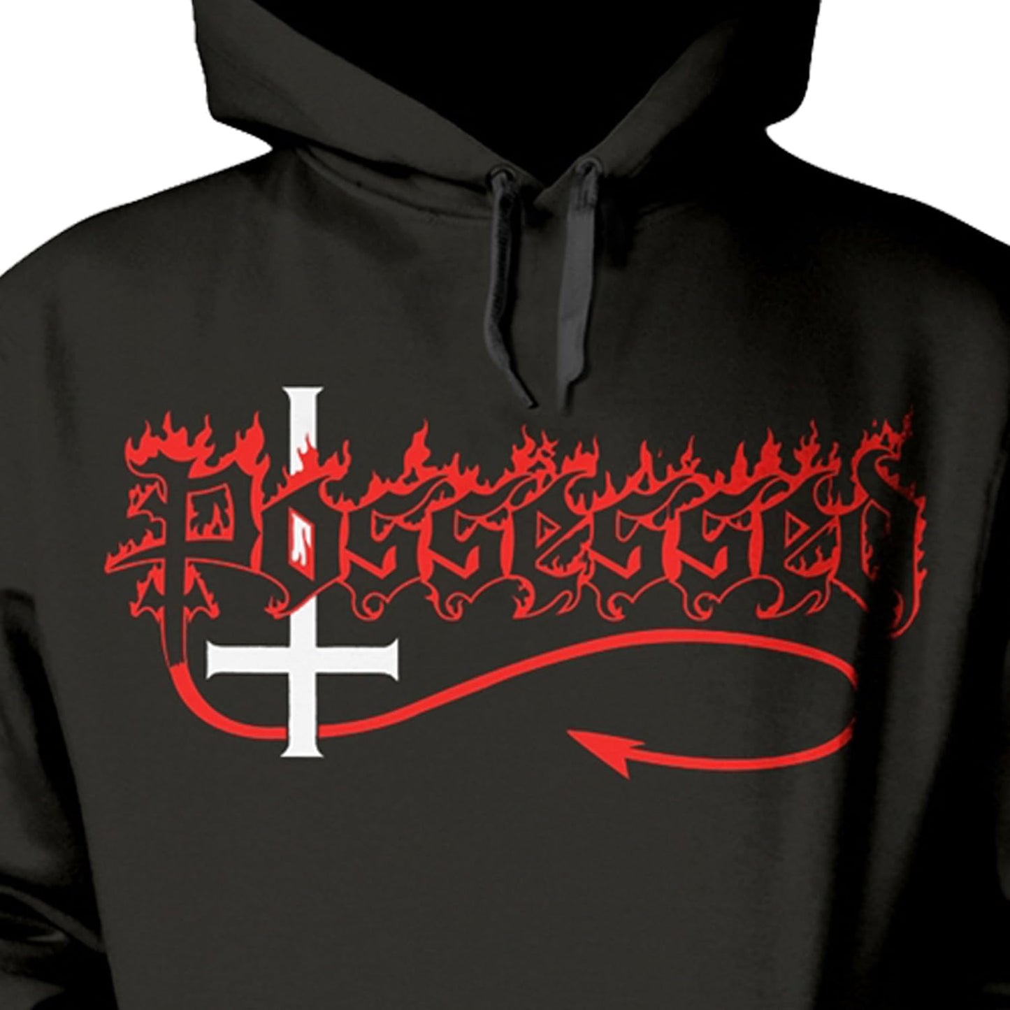 Possessed Beyond The Gates Pullover Hoodie M Black