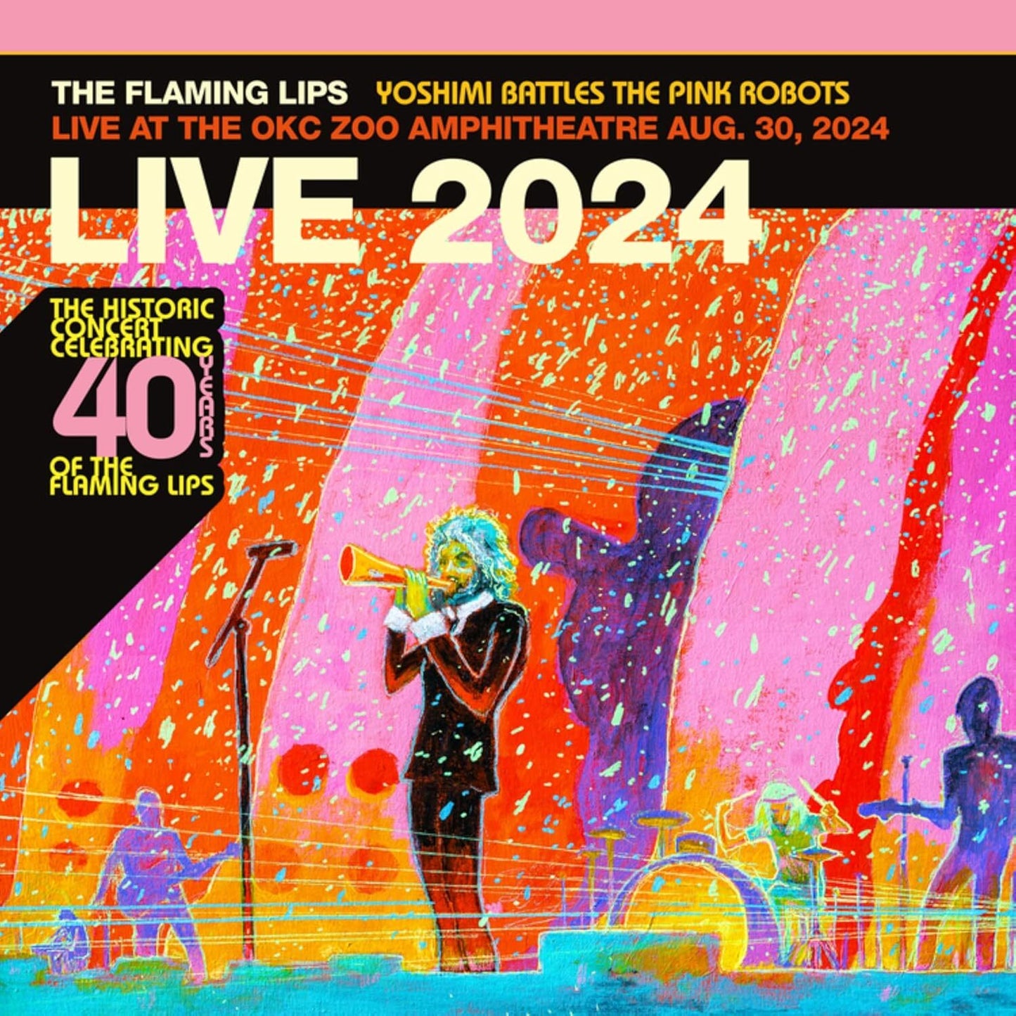 Yoshimi Battles the Pink Robots: Live at the OKC Zoo Amphitheatre: Oklahoma City, August 30, 2024