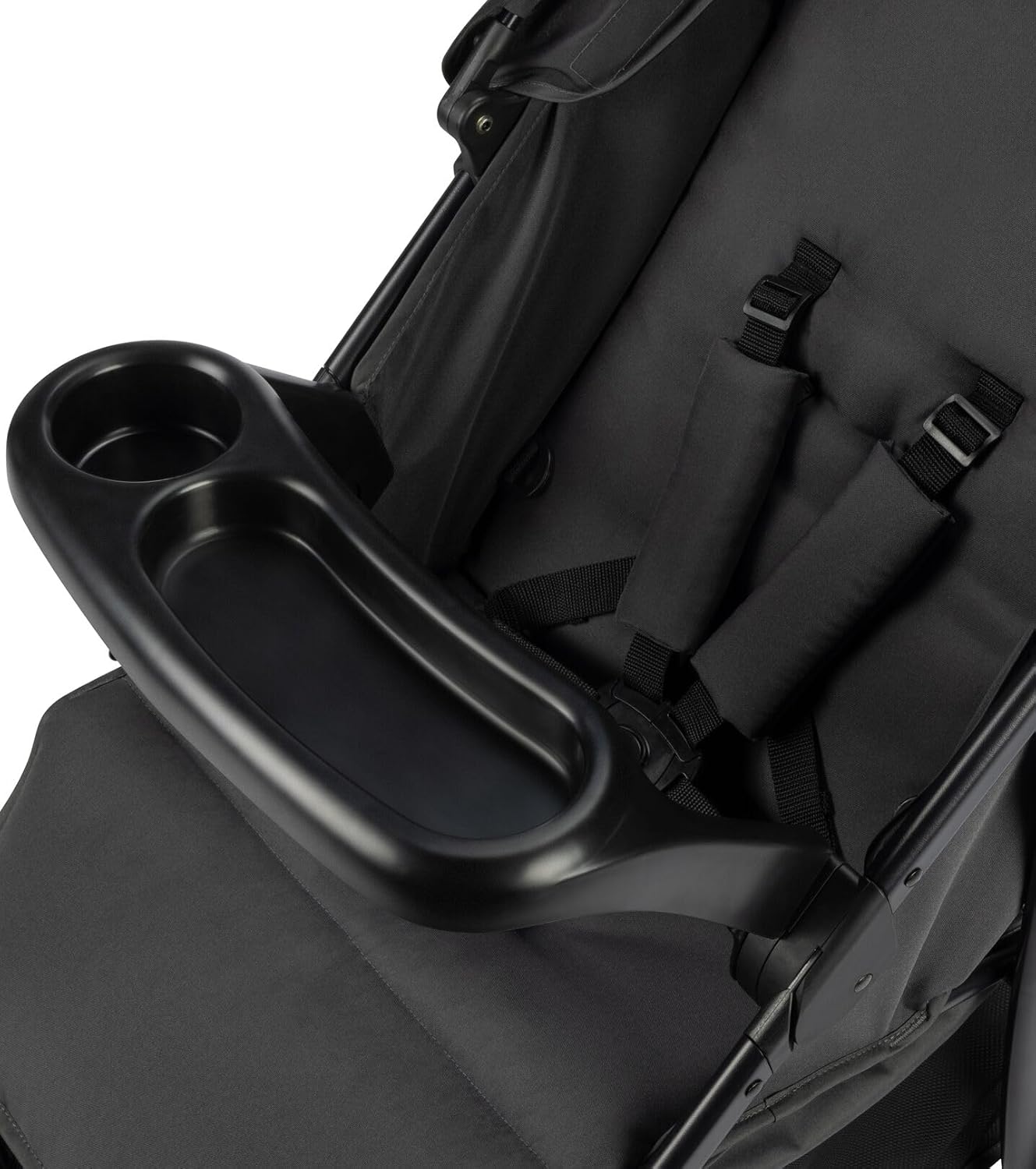 Bebeconfort Misty, Baby kinderwagen, mand met 8 kg draagvermogen, Tafeltje voor veiligheid en spelen, Compact Inklapbaar, Kinderwagen met vlakke ligstand, 0-4 jr., Tot 22 kg
