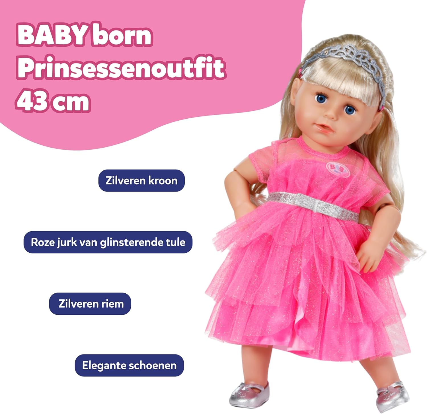Baby Born - Princess Outfit 43Cm (837283)