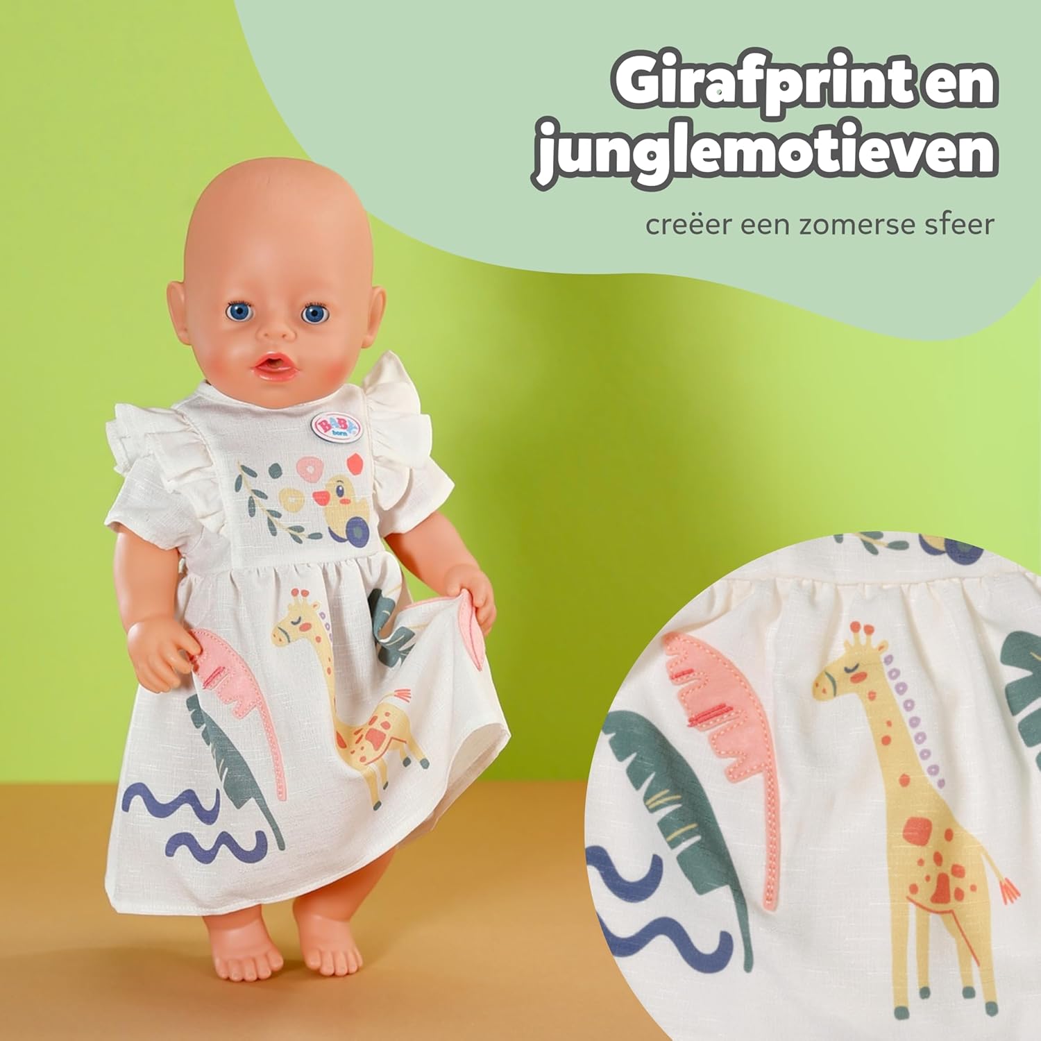 Baby Born - Dress Giraffe 43Cm (871607)