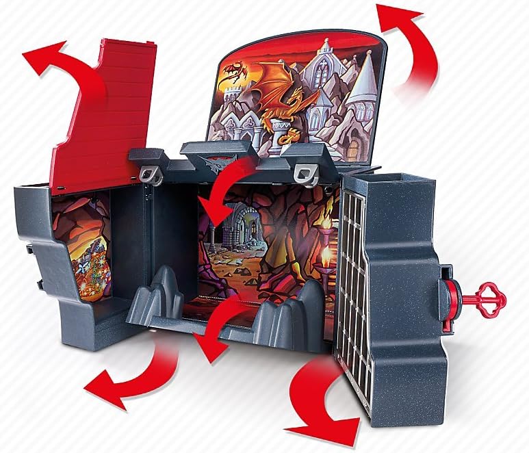 Playmobil Dragons 5420 koffer – ridders en draak draagbaar