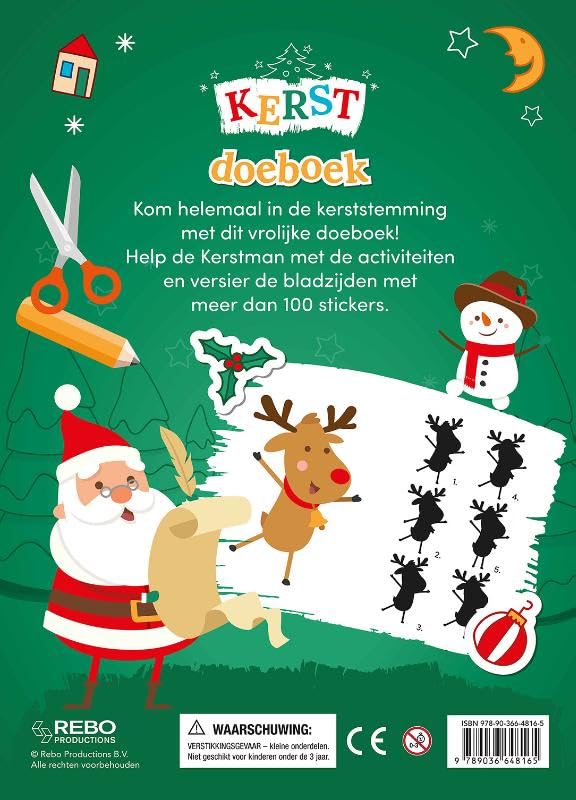 Rebo Publishers - Kerst Doeboek