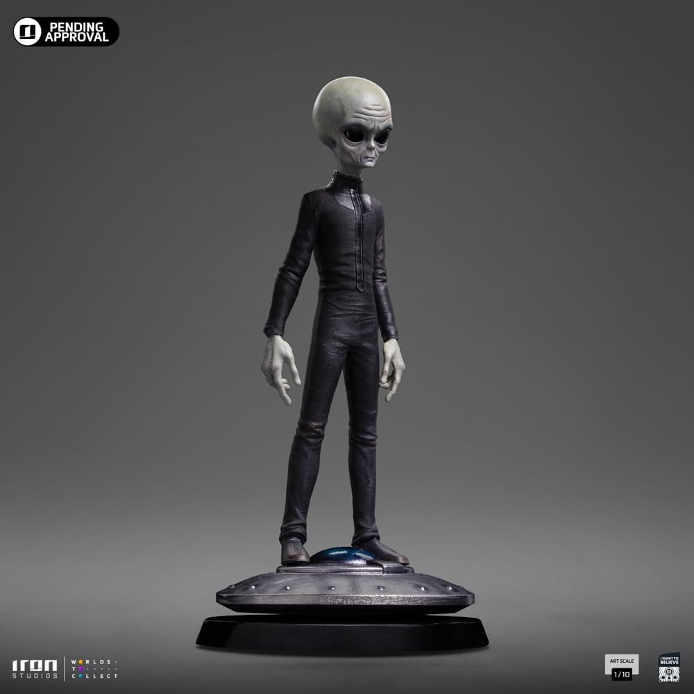 Alien Grey I Want To Believe Le 1:10 Art Scale Statue