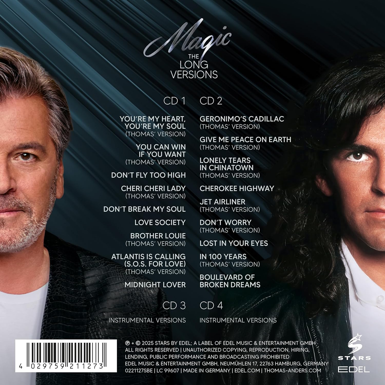 Sings Modern Talking: Magic the Long Versions