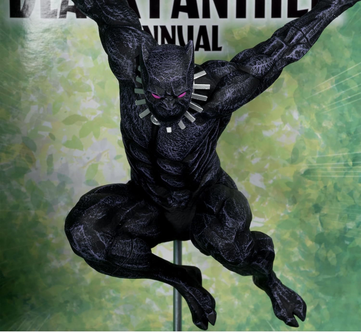 McFarlane Marvel Black Panther 1:6th Scale Collectible with Scene (Black Panther Annual (Variant) #1) Toys