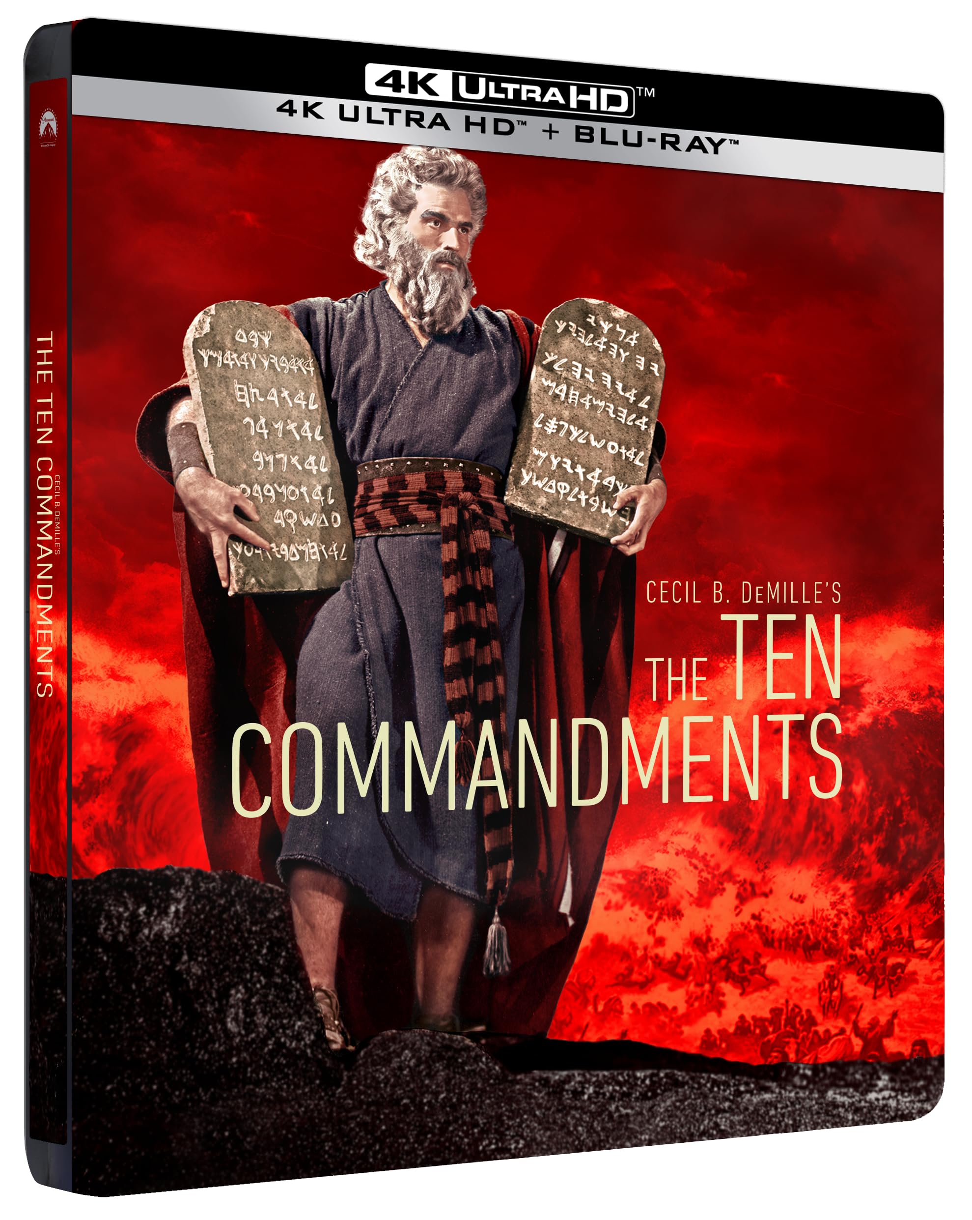 Dieci Comandamenti (I) (Steelbook) (4K Ultra Hd + 2 Blu-Ray)