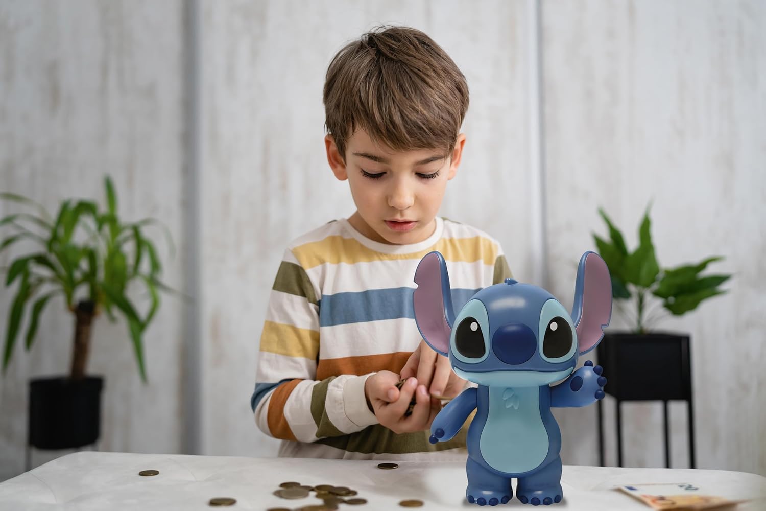 Lexibook, Disney Stitch, Elektronische spaarpot Stitch, Blauw, JG140D