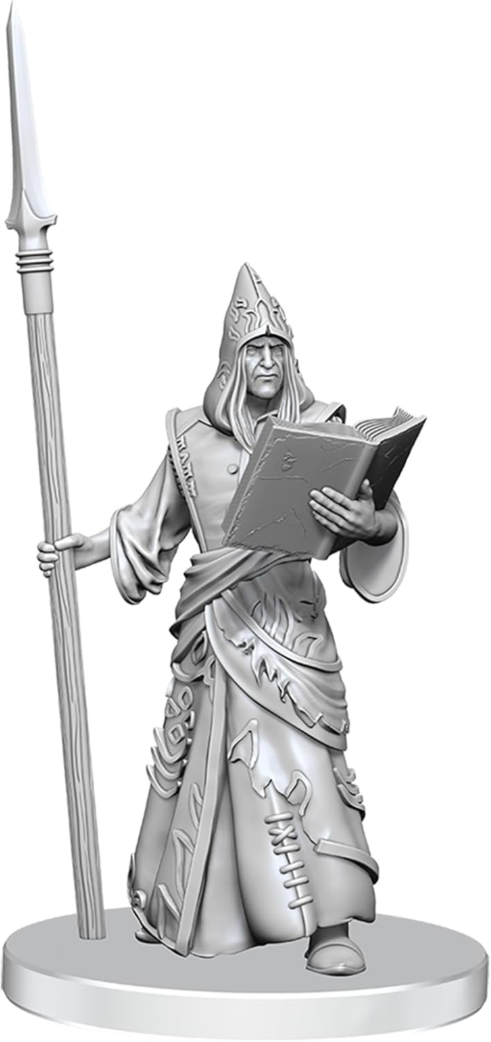 WizKids Pathfinder Battles Deep Cuts: Vloriak (Despoiler Demon) & Demonologe | Unlackierte Miniaturfigur