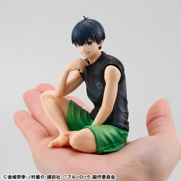 Megahouse Figura Yoichi Isagi Blue Lock - G.E.M. Series - Palm Size - MH844720 Multicolore - Figura da collezione - Ideale per gli appassionati di Anime Blue Lock
