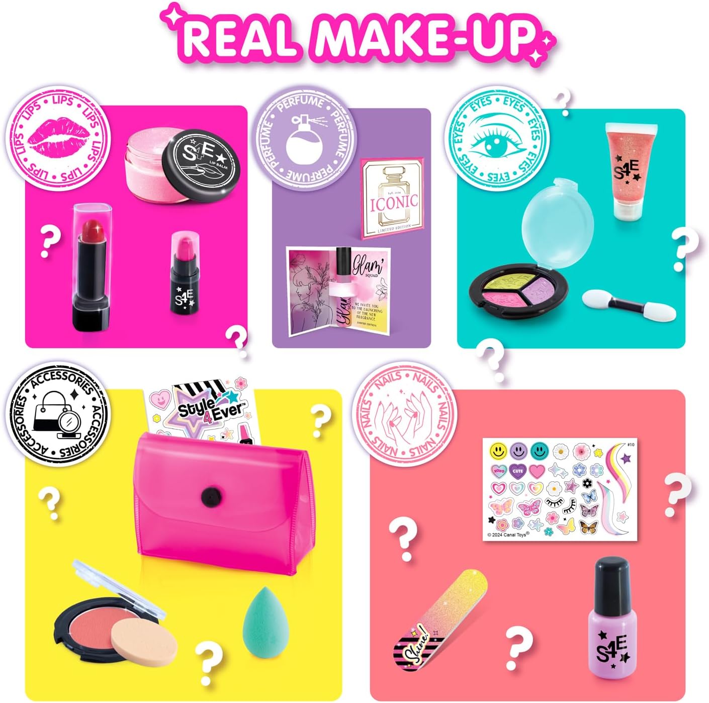 Style 4 Ever Mini Beauty Surprise Dispenser – Mystery Unboxing Toy for Kids Aged 8+ – Mix and Match Makeup and Accessories for Creative Beauty Fun and Collectible Surprises