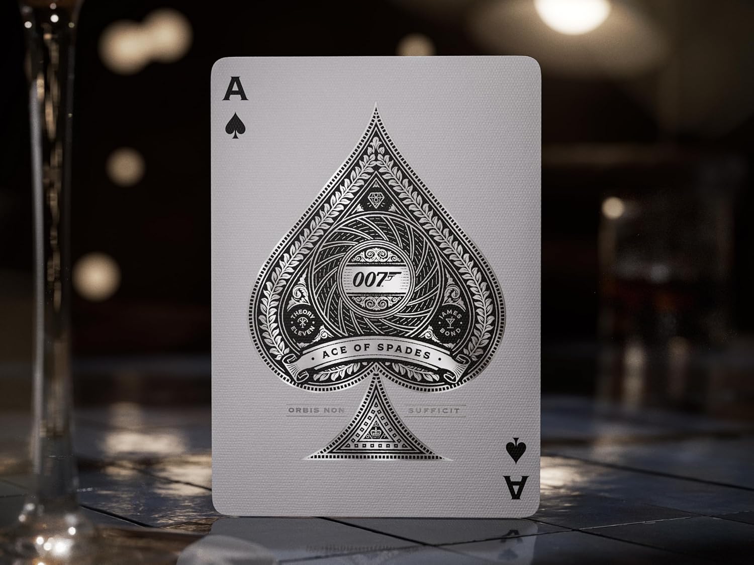 James Bond Playing Cards Silver Edition