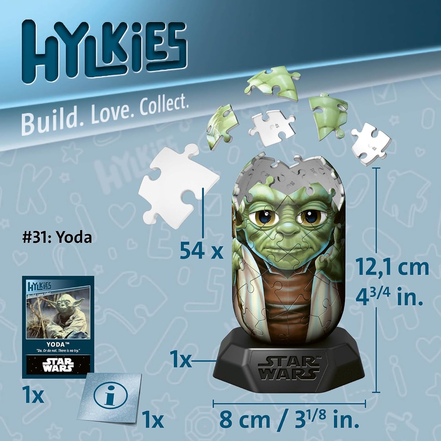 Hylkies Star Wars Yoda Sammelfigur: Build. Love. Collect.