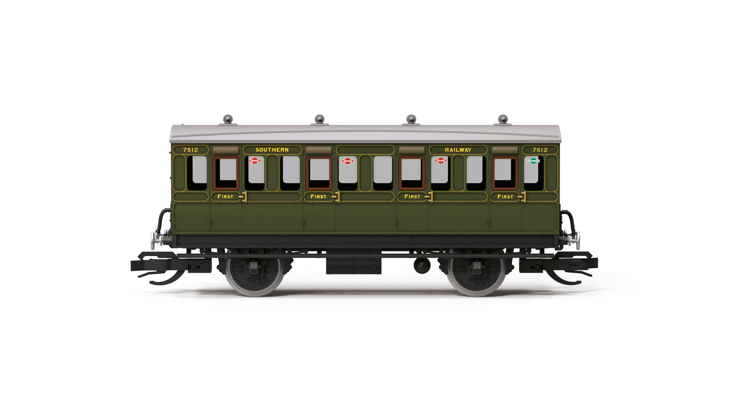 Hornby TT TT4051 SR 4 Wheel Coach 1st Class