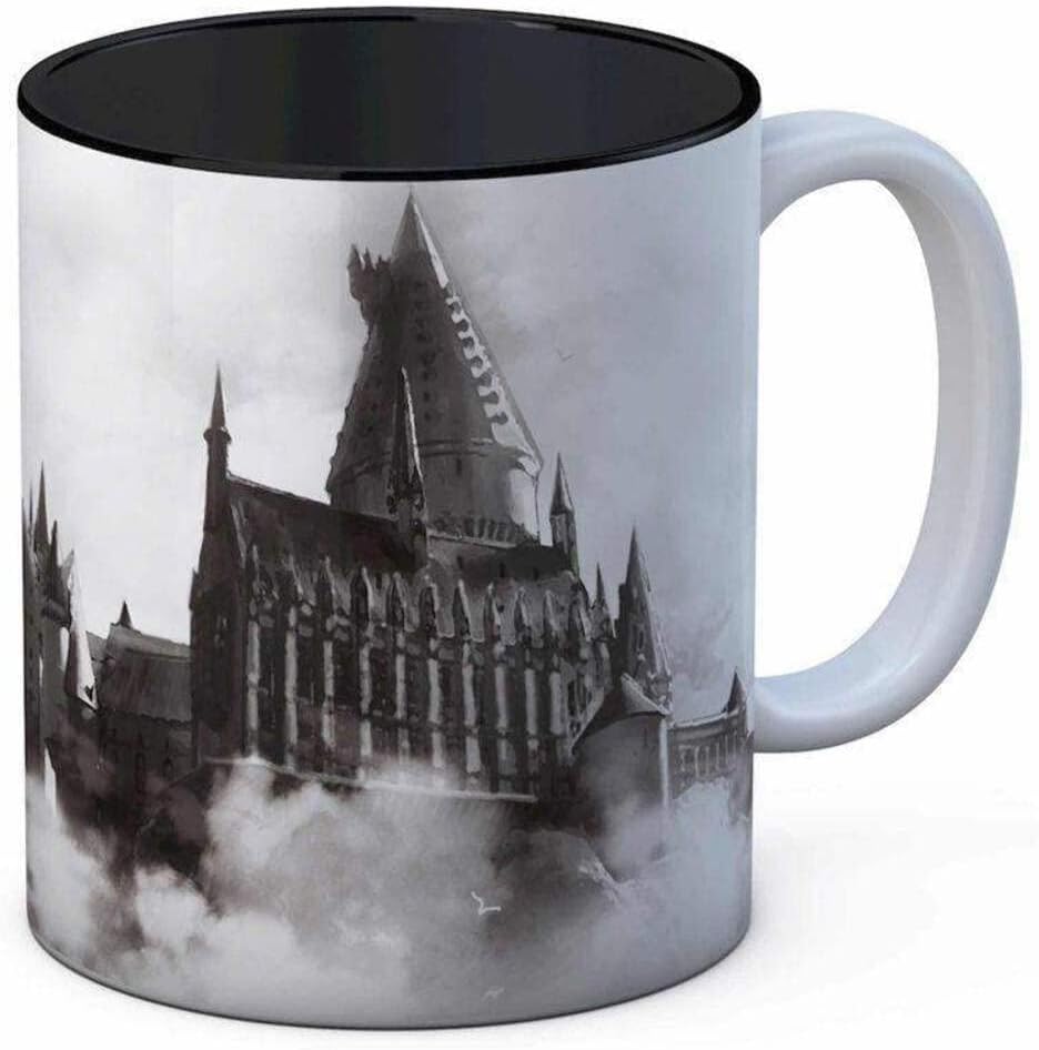 SD Toys Harry Potter Tasse Hogwarts, Keramik, Weiß, 8 cm