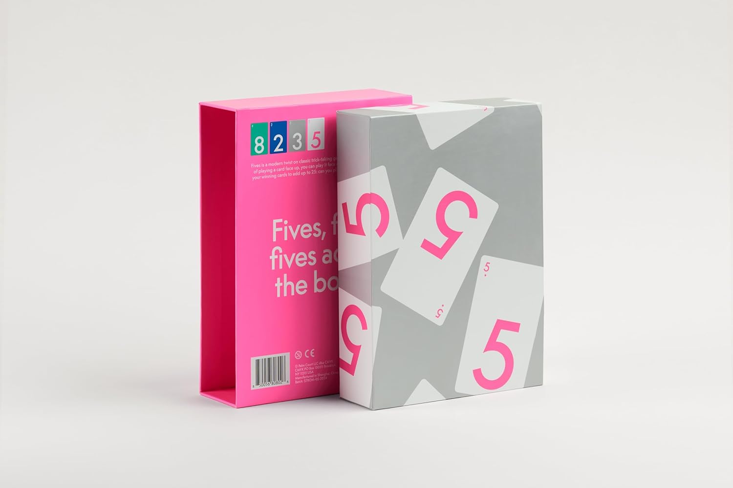 Fives Card Game (Magenta) – A Modern Twist on Classic Games Like Hearts and Spades