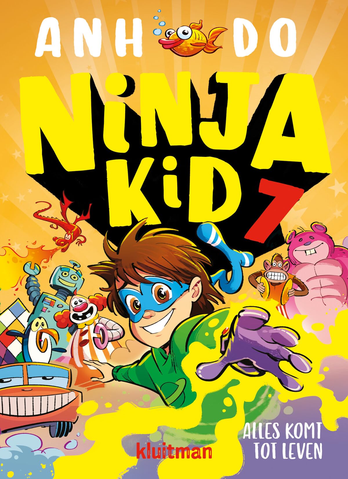 Uitgeverij Kluitman - Ninja Kid - Alles komt tot leven