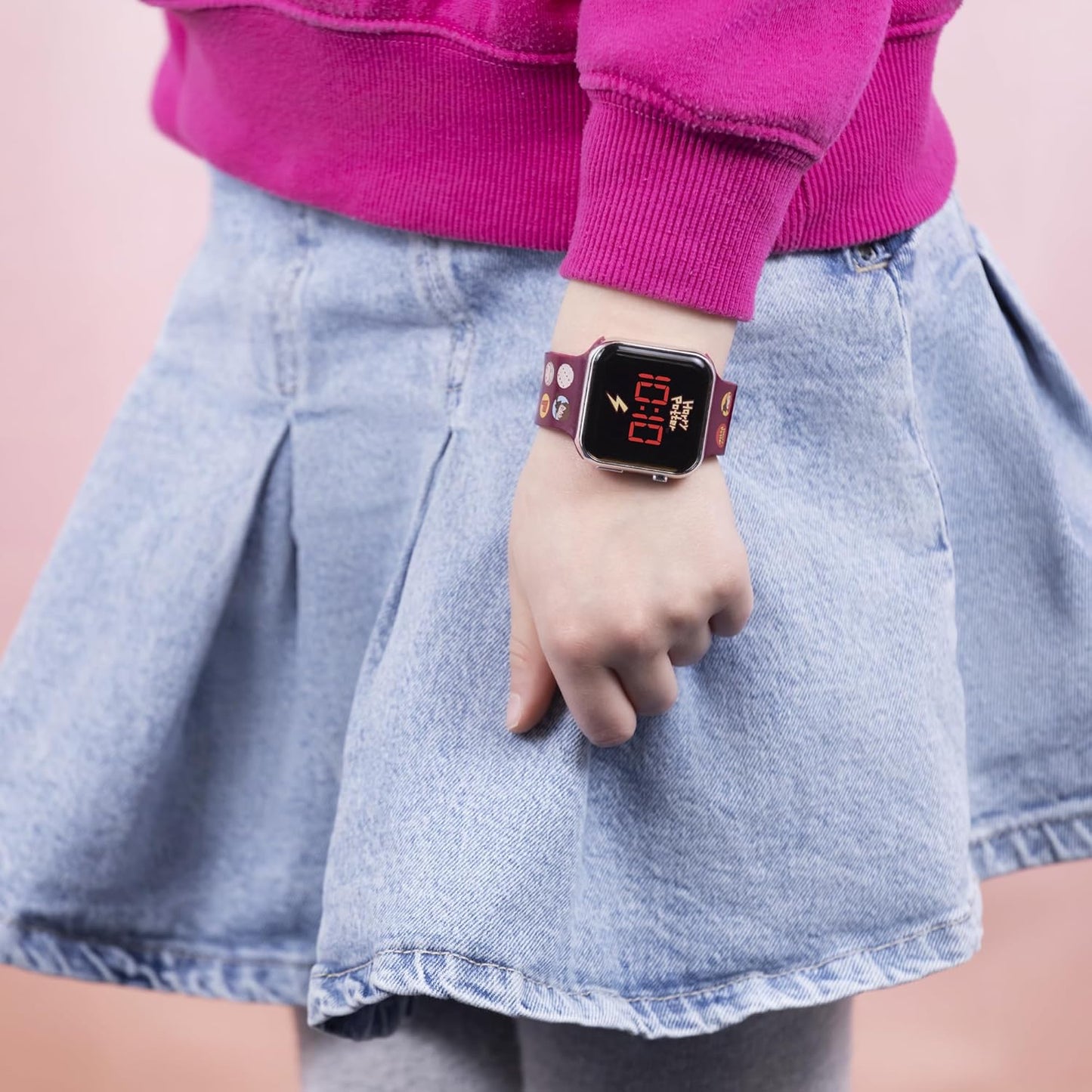 Disney - Harry Potter Printed Strap Led Watch