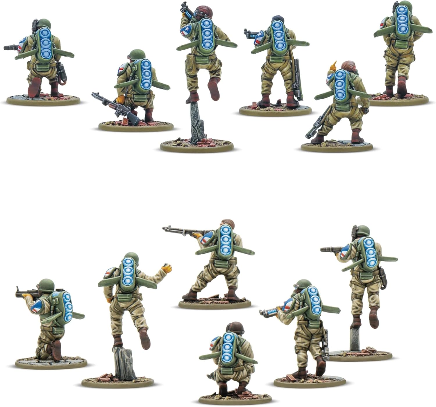 Warlord Games Konflikt '47 Introductory Starter Set 28mm Tabletop Miniature Wargaming