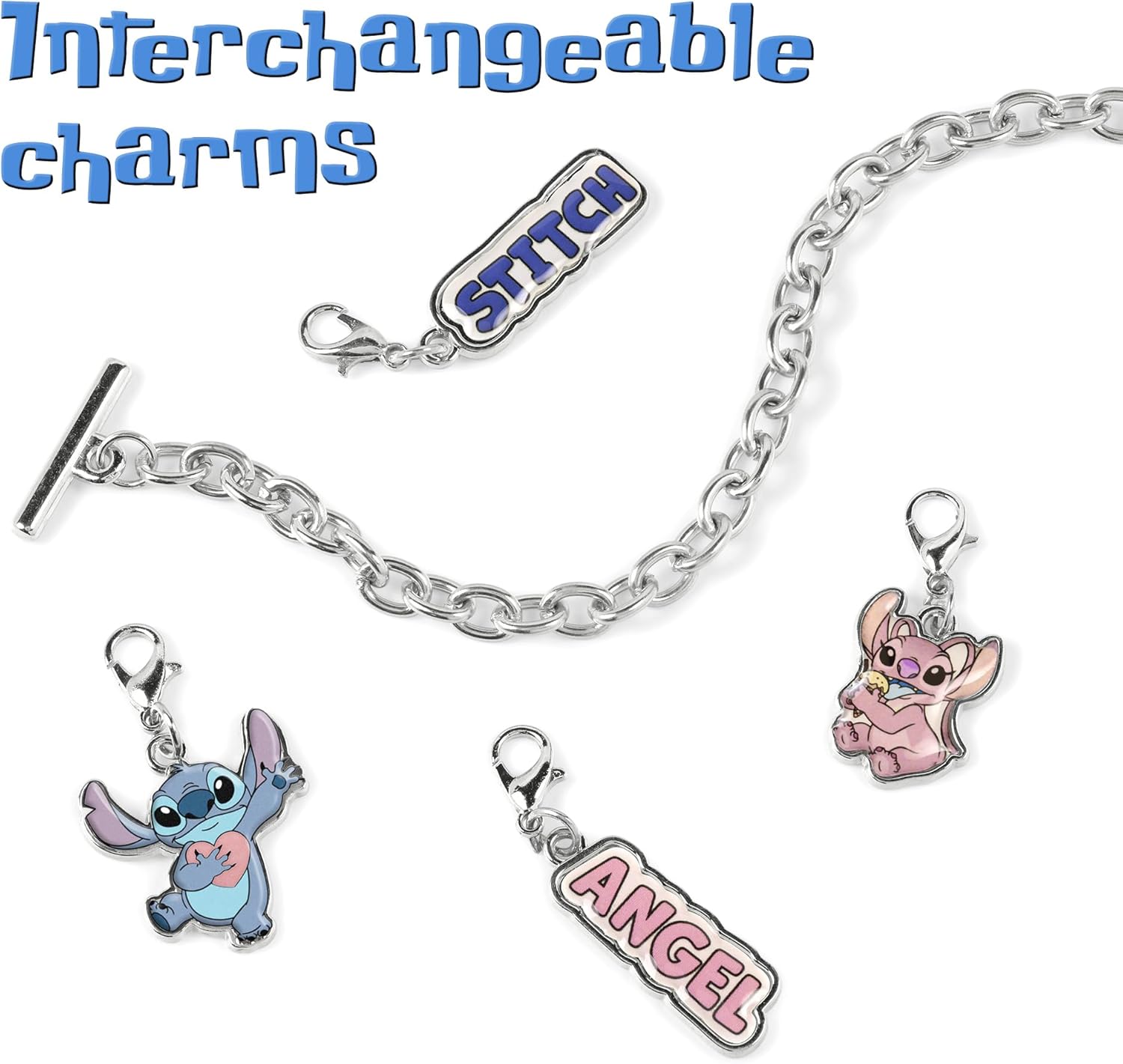 Disney - Stitch Bracelet & Hair Clip Setset