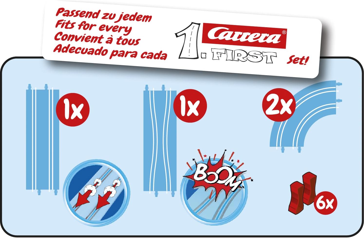 Carrera - Carrera First Racebaan Uitbreidingsset