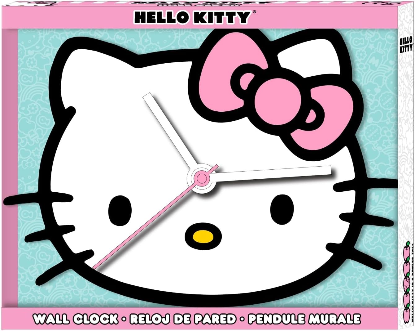`Disney - Hello Kitty 21 Shaped Wall Clock```
