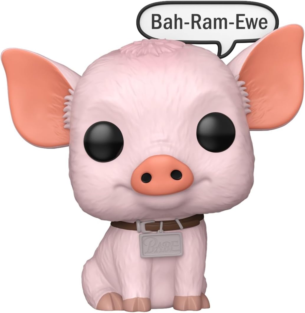 Funko Pop! Sayings: Babe the Pig - Babe (1995) - Collectable Vinyl Figure - Gift Idea - Official Merchandise - Toys for Kids & Adults - Comedy Fans - Model Figure for Collectors and Display