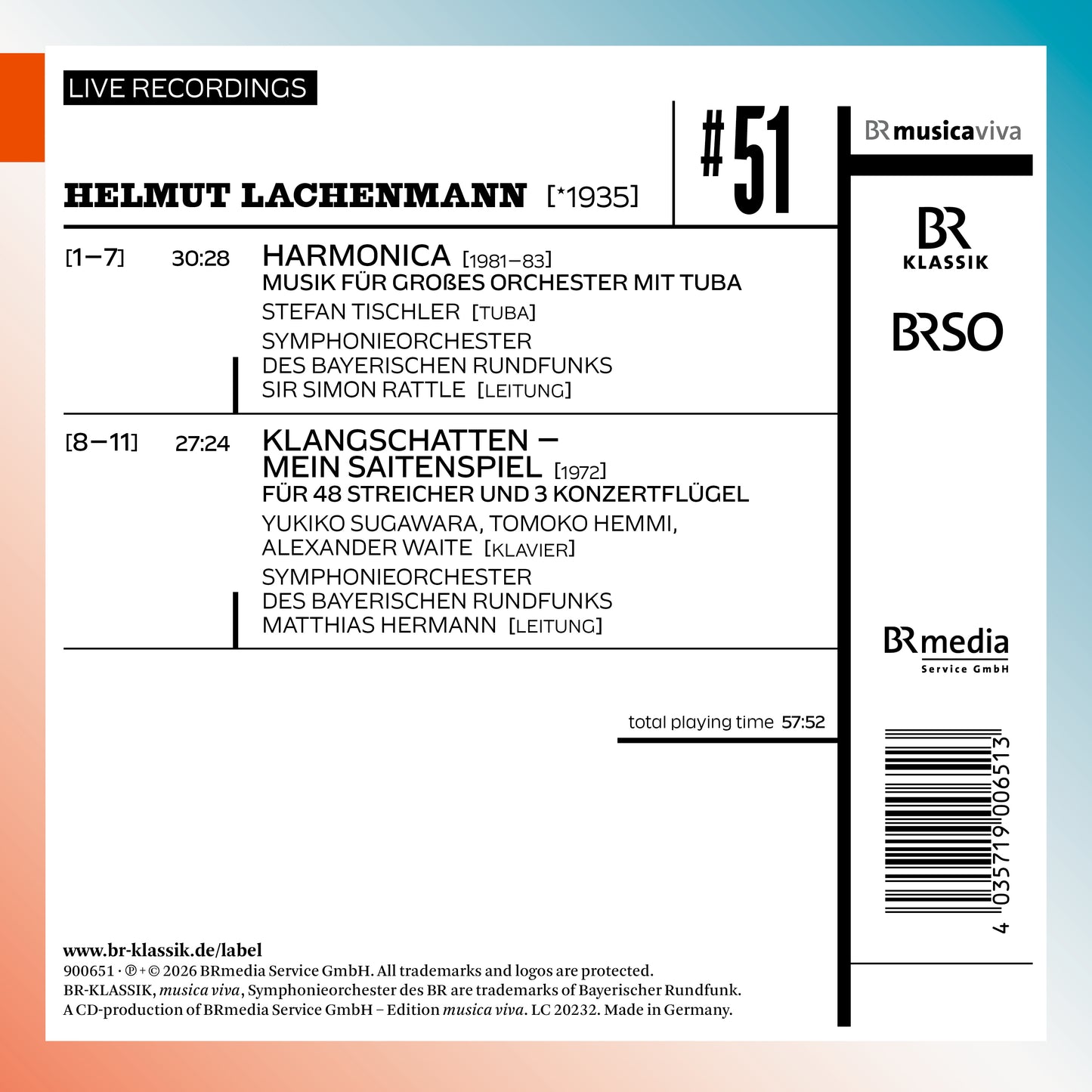 Helmut Lachenmann: #51