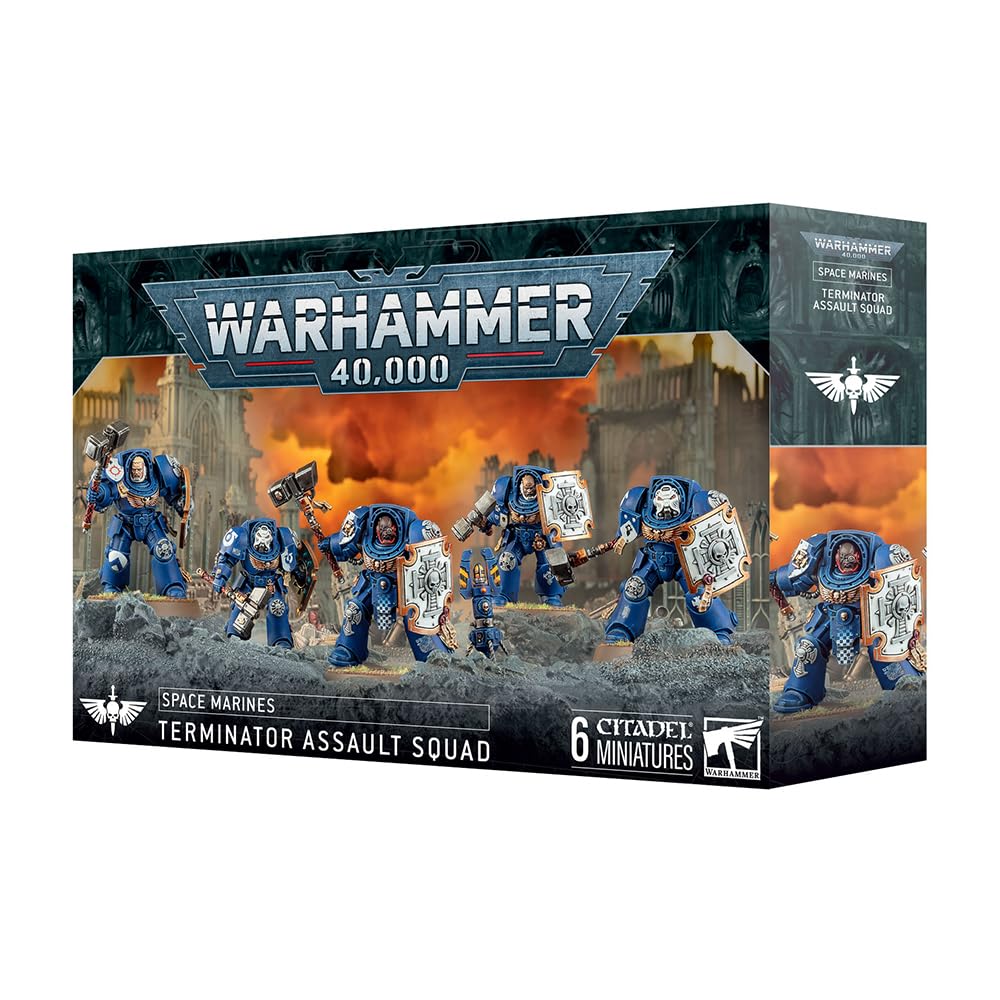 Games Workshop - Warhammer 40,000 - Space Marines: Terminator Assault Squad (2025