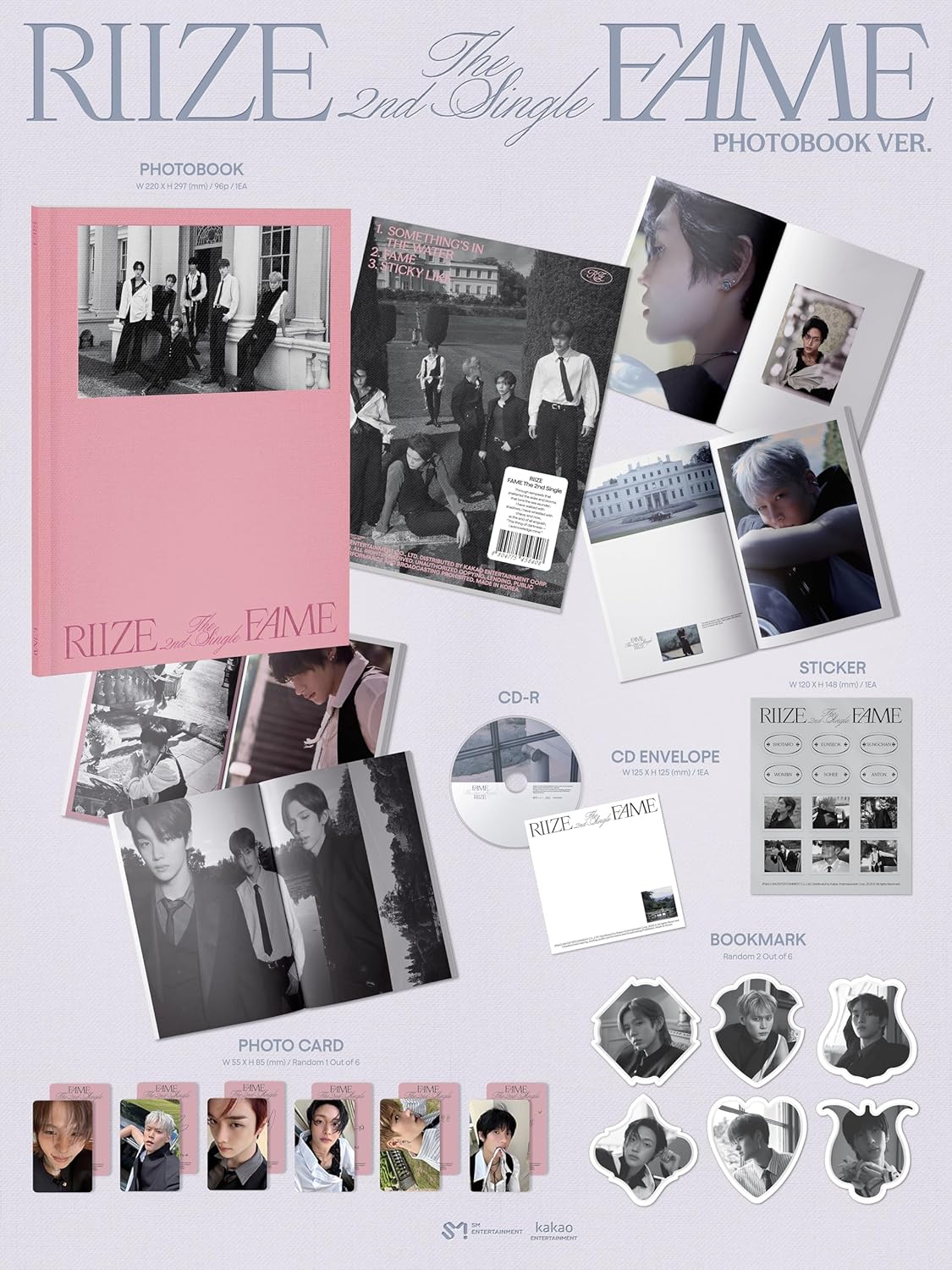 Fame - Photobook Version - incl. Photobook, Bookmark, Sticker + Photocard