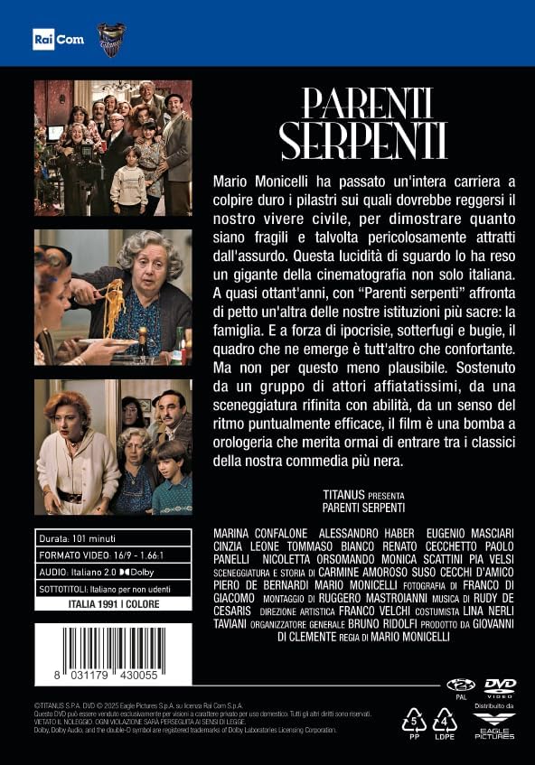 Dvd Parenti Serpenti