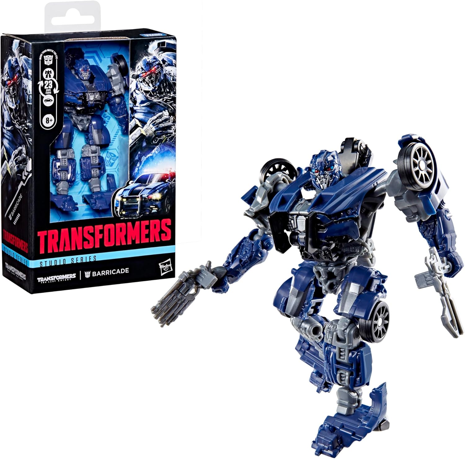 Transformers Studio Series The Last Knight Deluxe Class Barricade Action Figure