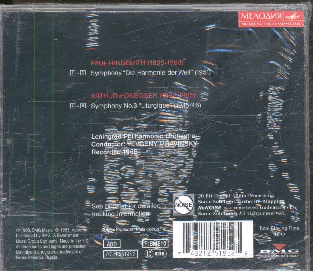 Mrawinsky-Edition Vol. 6 (Aufnahmen 1965)