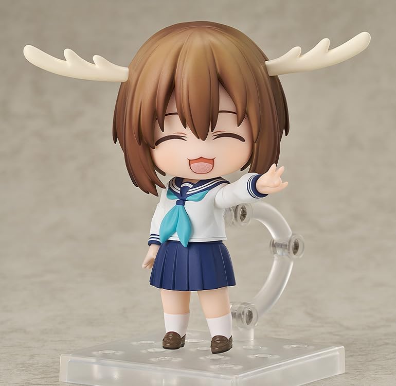 Good Smile Arts Shanghai Nendoroid Shikanokoko Tantan Shikanoko Kanoko Nonoko Nonoko, Action Figure in plastica preverniciata
