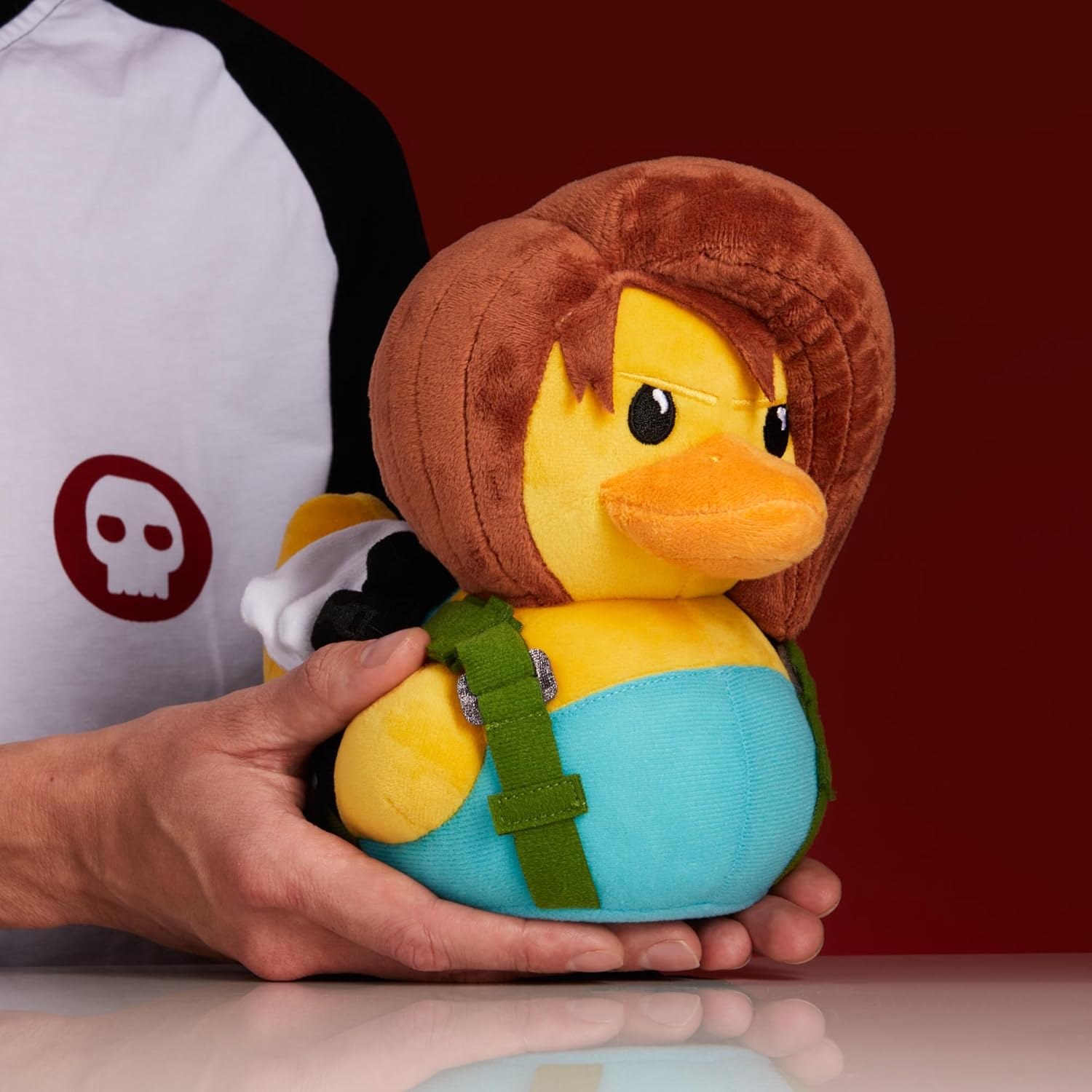 TUBBZ Plush: Resident Evil - Jill Valentine Cosplaying Rubber Duck Soft Plush Collectible Toy