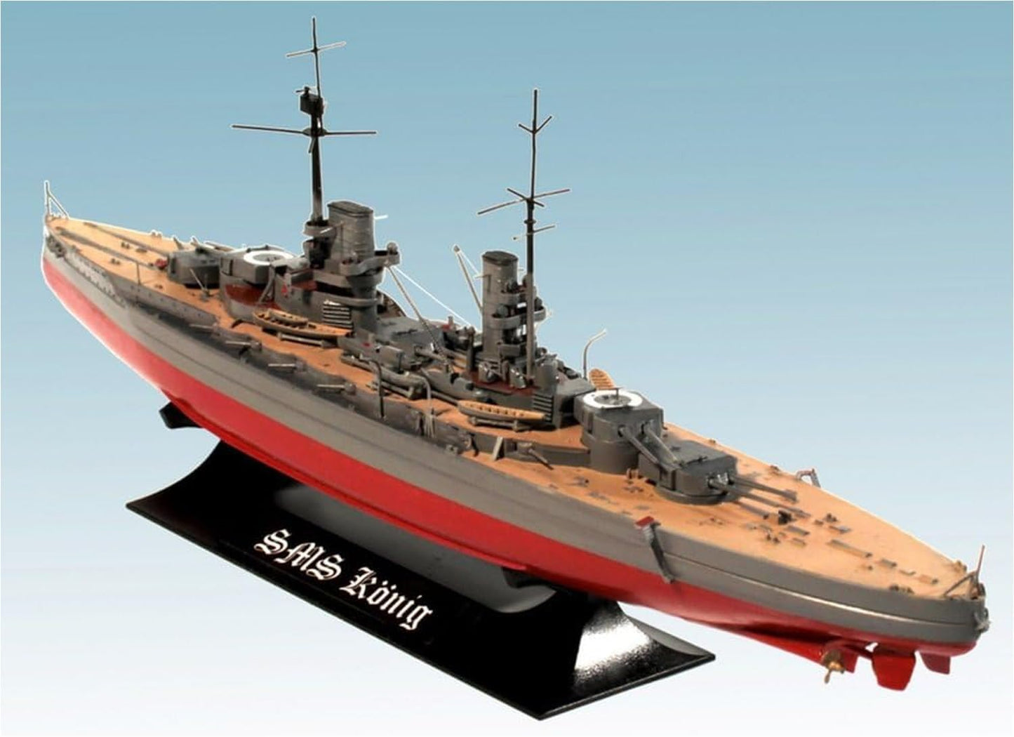 ICM 1:700 - K nig',Battleship full hull/waterline