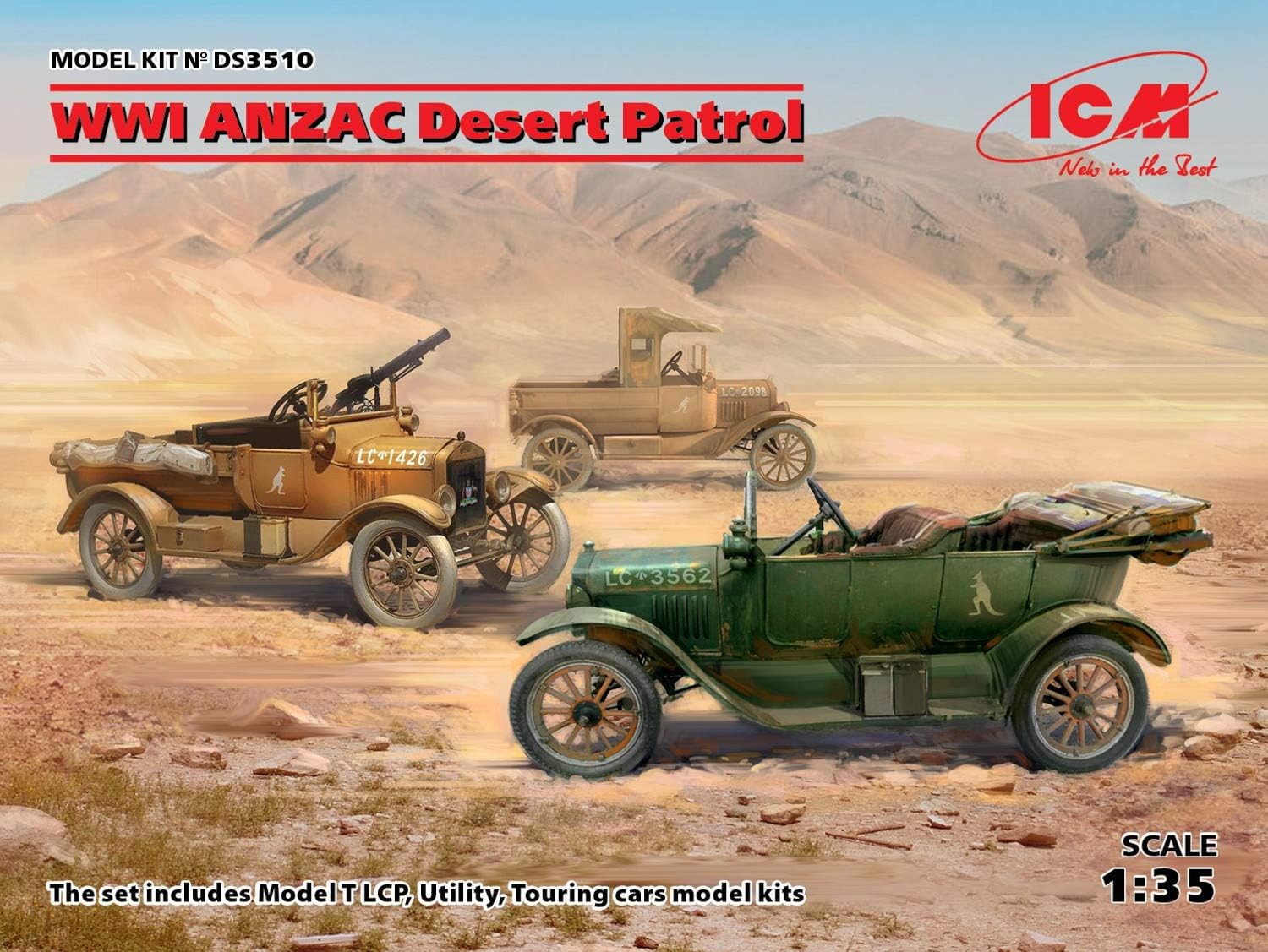 ICM Diorama 1:35 -WWI ANZAC Desert Patrol