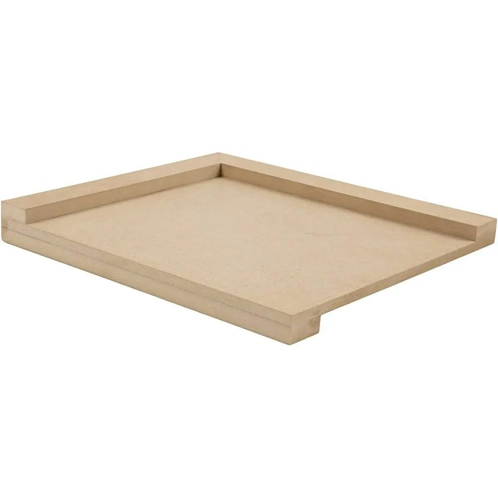 Creativ Company - Houten Linoleumhouder Rechtshandig 29x25cm